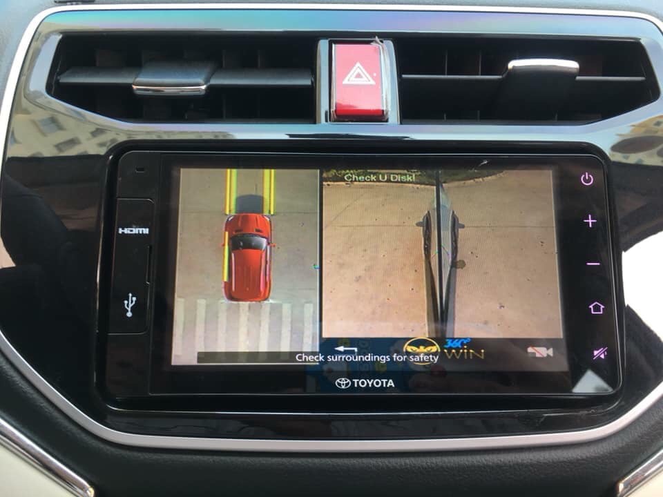 Lắp đặt camera 360 độ Owin Pro cho Toyota Rush 2018-2019